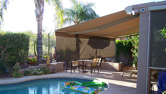 Retractable awnings in Phoenix